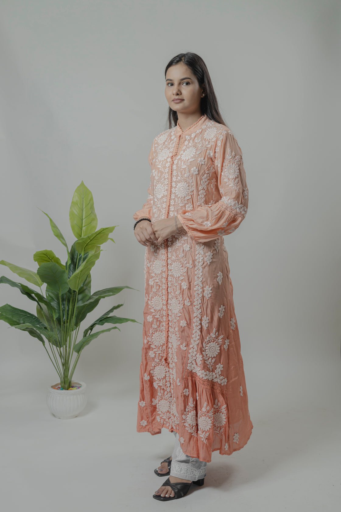 Muslin Long Dress